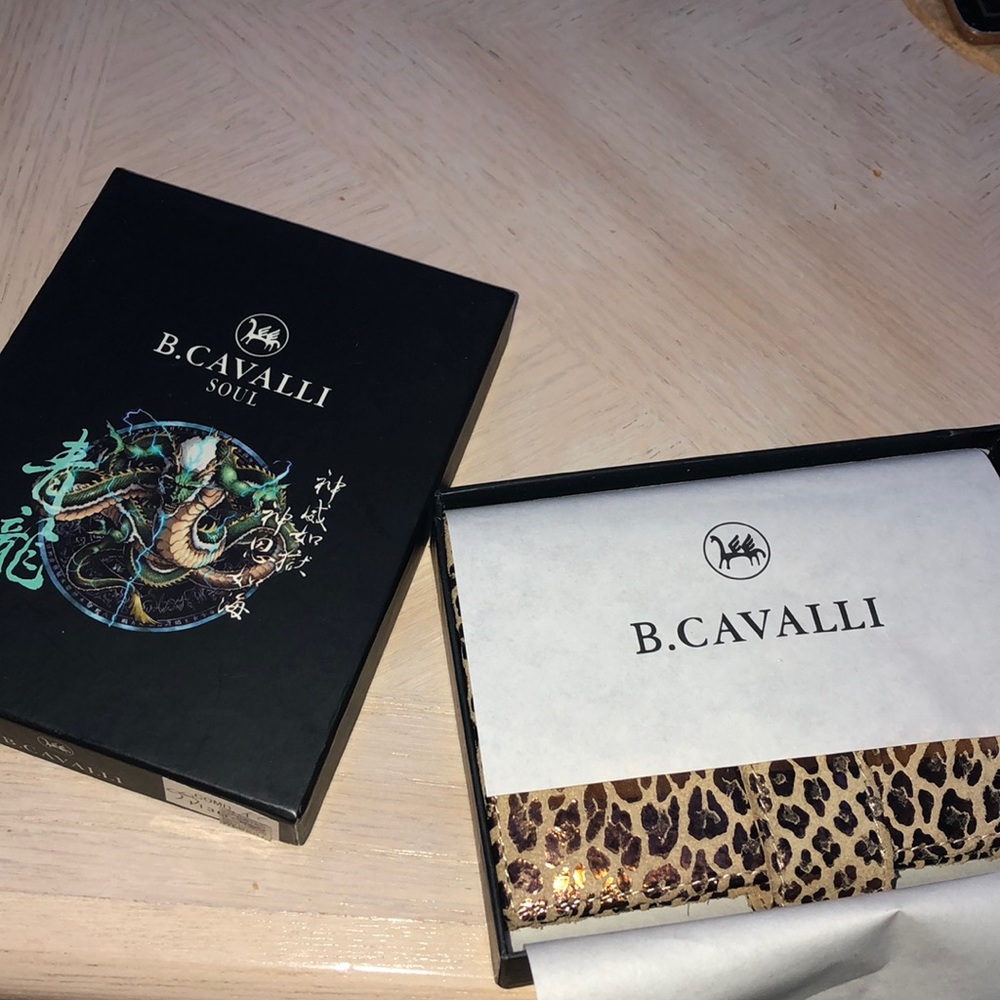 NWT B. Cavalli Small Wallet - Picture 2 of 7
